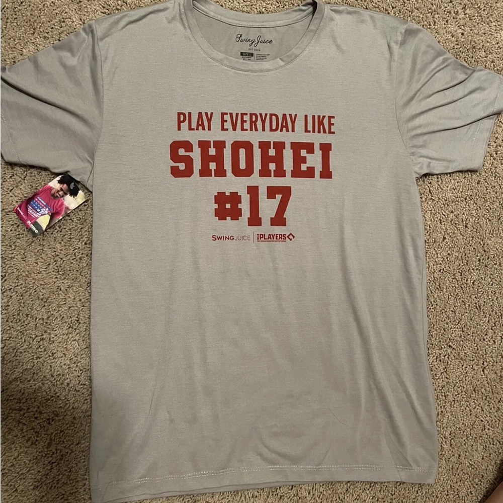 Shohei Ohtani Japan Baseball T-Shirt Size Large MLB